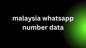 malaysia whatsapp number data